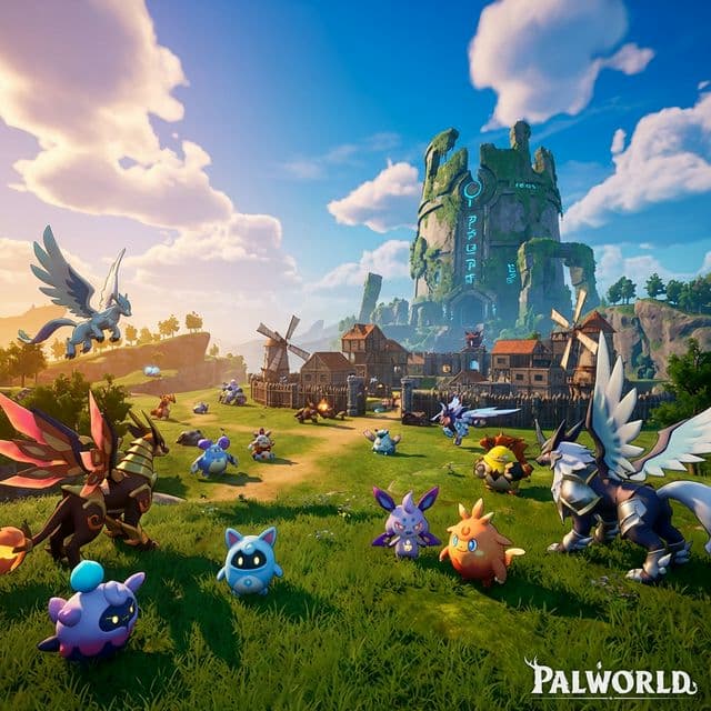 Palworld landscape
