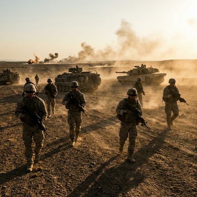 Squad tactical military gameplay