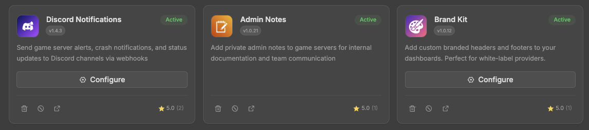 GameCP App Store Marketplace